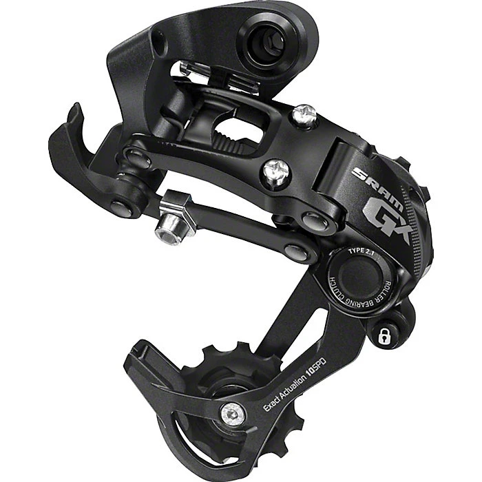 SRAM GX Type 2.1 10-Speed Long Cage Rear Derailleur 1 SRAM GX Type 2.1 10-Speed Long Cage Rear Derailleur