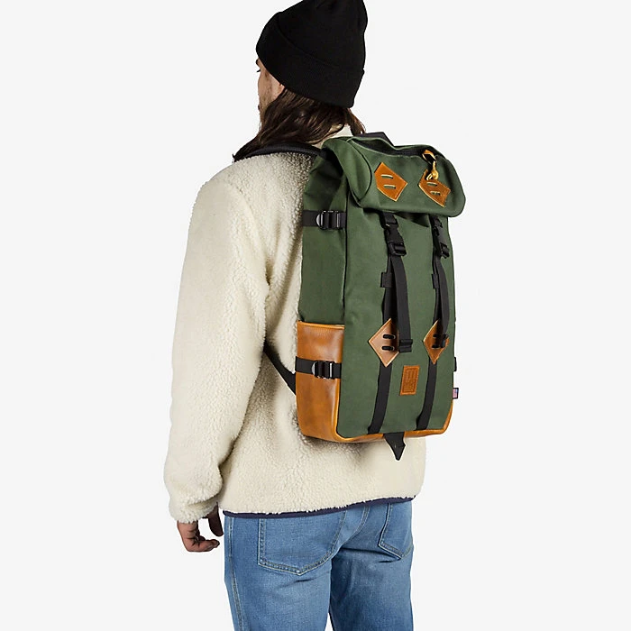 Topo Designs Klettersack Heritage Canvas Bag 2 Topo Designs Klettersack Heritage Canvas Bag - Image 2