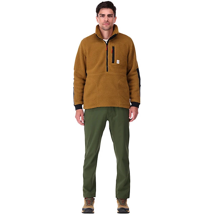 Topo Designs Men's Mountain Fleece Pullover 4 Topo Designs Men's Mountain Fleece Pullover - Image 4