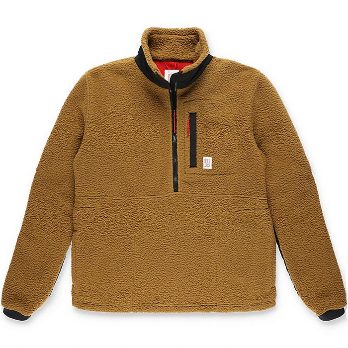 Topo Designs Men's Mountain Fleece Pullover 2 Topo Designs Men's Mountain Fleece Pullover - Image 2