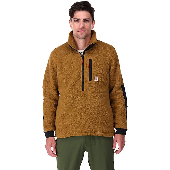 Topo Designs Men's Mountain Fleece Pullover 1 Topo Designs Men's Mountain Fleece Pullover